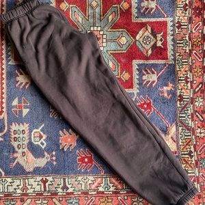 los angeles apparel brown sweatpants